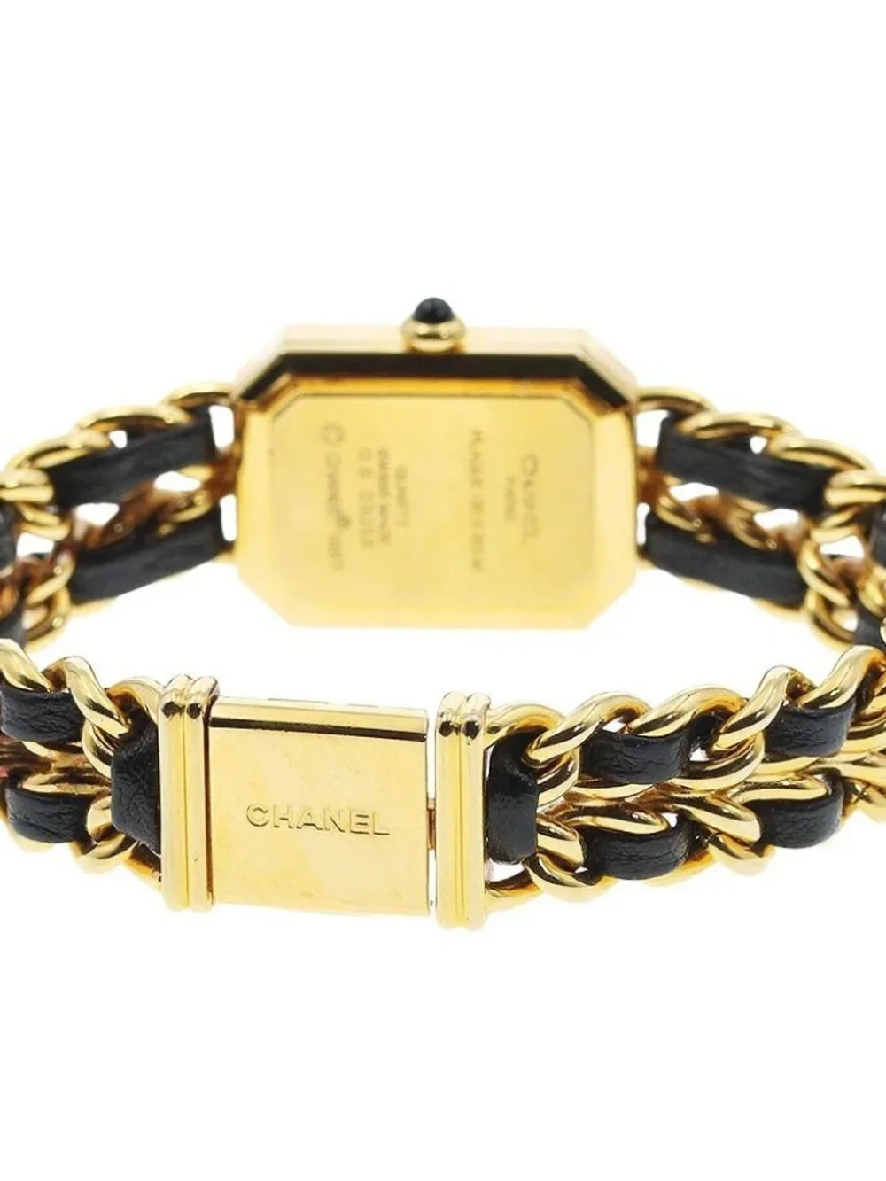 CHANEL Premiere L black Dial Quartz Ladies Watch_893787